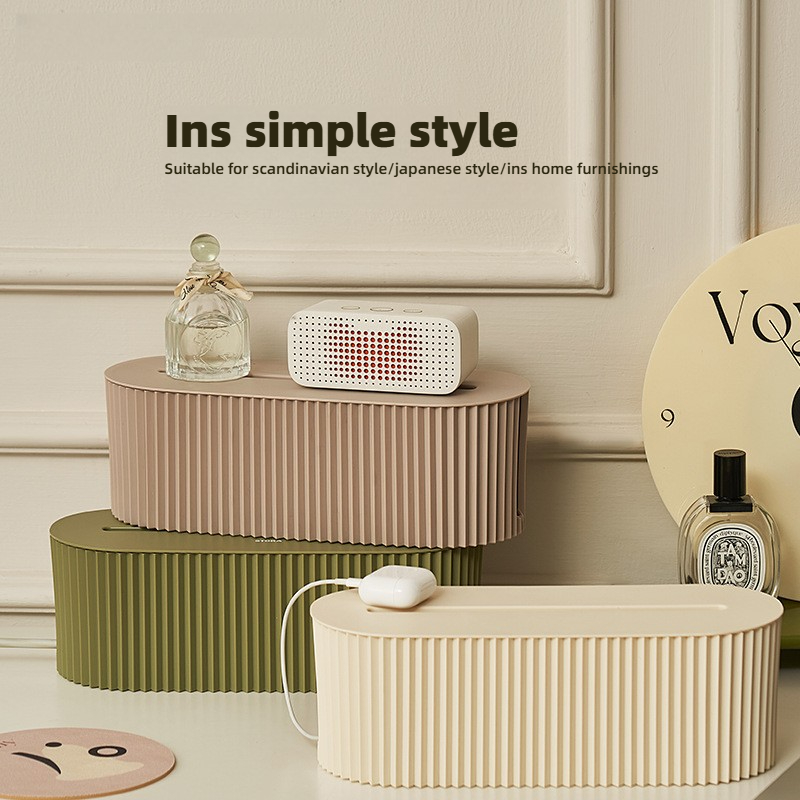 Power Strip Desk - Scatola Organizzatrice per Cavi - Nasconde