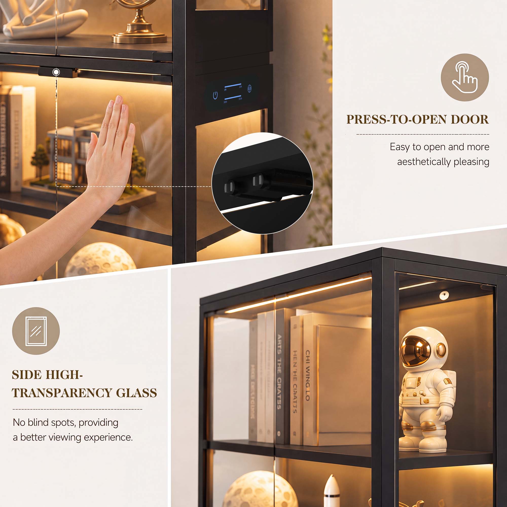TCGBKAF Vetrina a 5 Ripiani co - Home Office Furniture recensione e prezzo