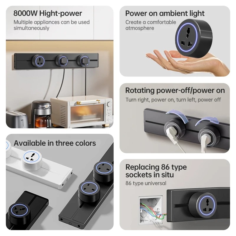 Presa a muro nascosta Power Ra - Power Strip Desk recensione e prezzo