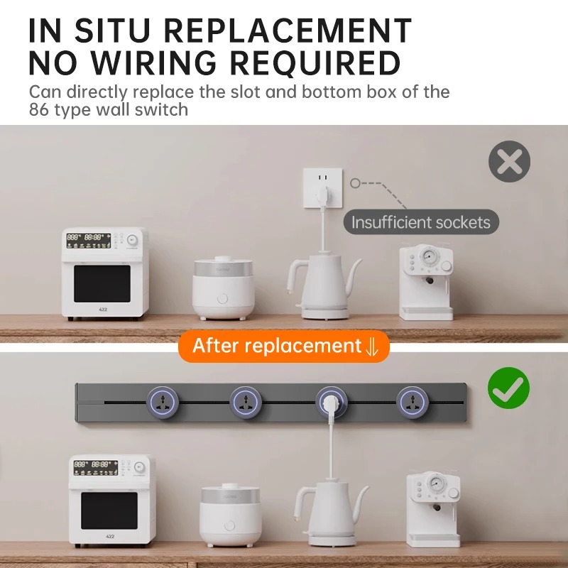 Presa a muro nascosta Power Ra - Power Strip Desk recensione e prezzo