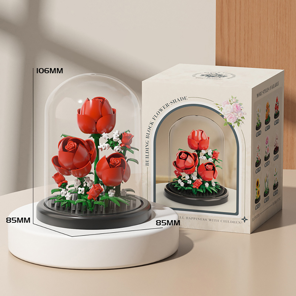 MOC Bouquet Eterno Rosa Blocch - Home Office Pay recensione e prezzo