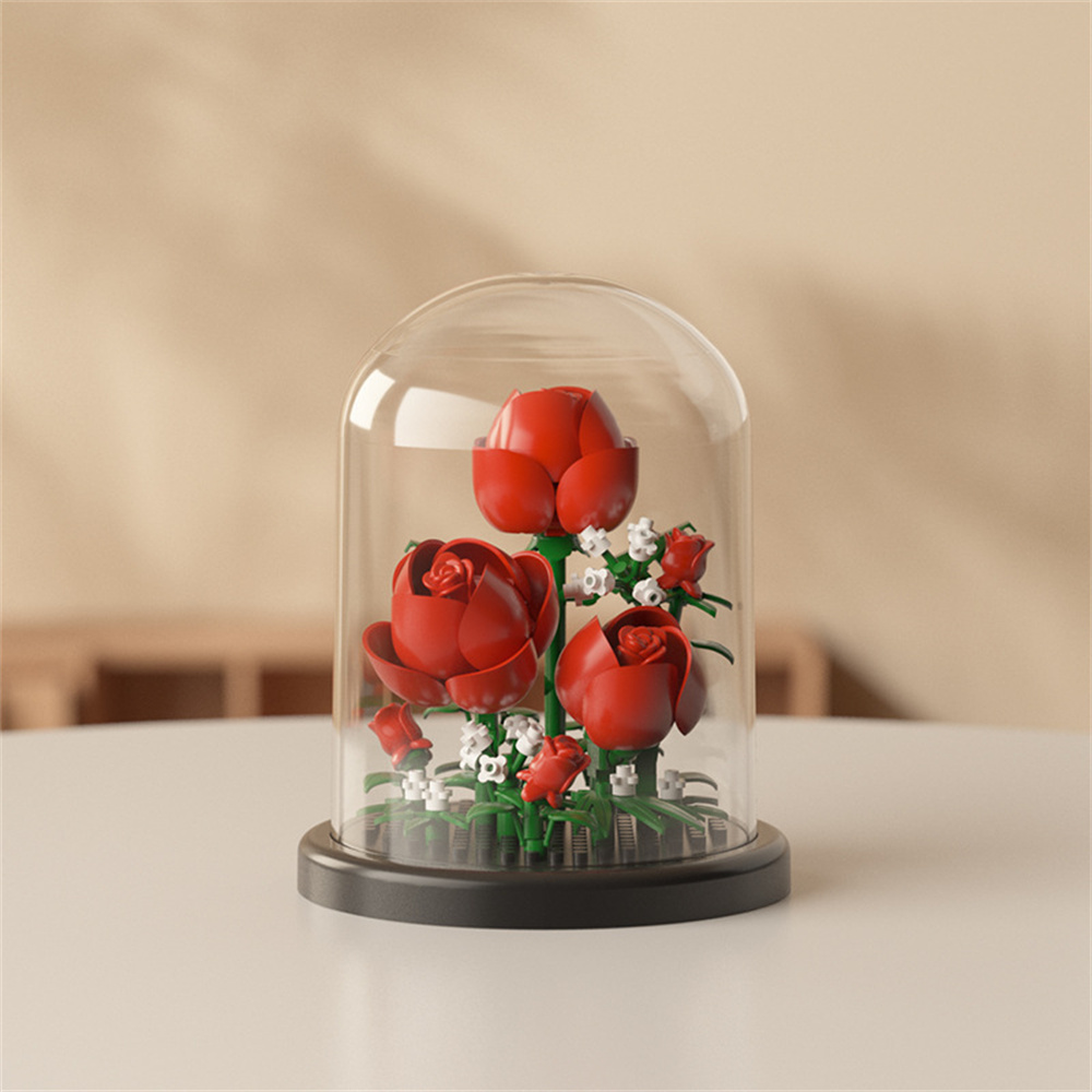MOC Bouquet Eterno Rosa Blocch - Home Office Pay recensione e prezzo