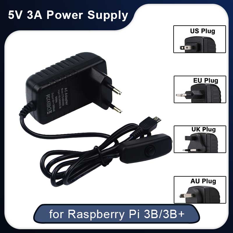 5V 3A Raspberry Pi 3 Modello B - Home Office Uk recensione e prezzo