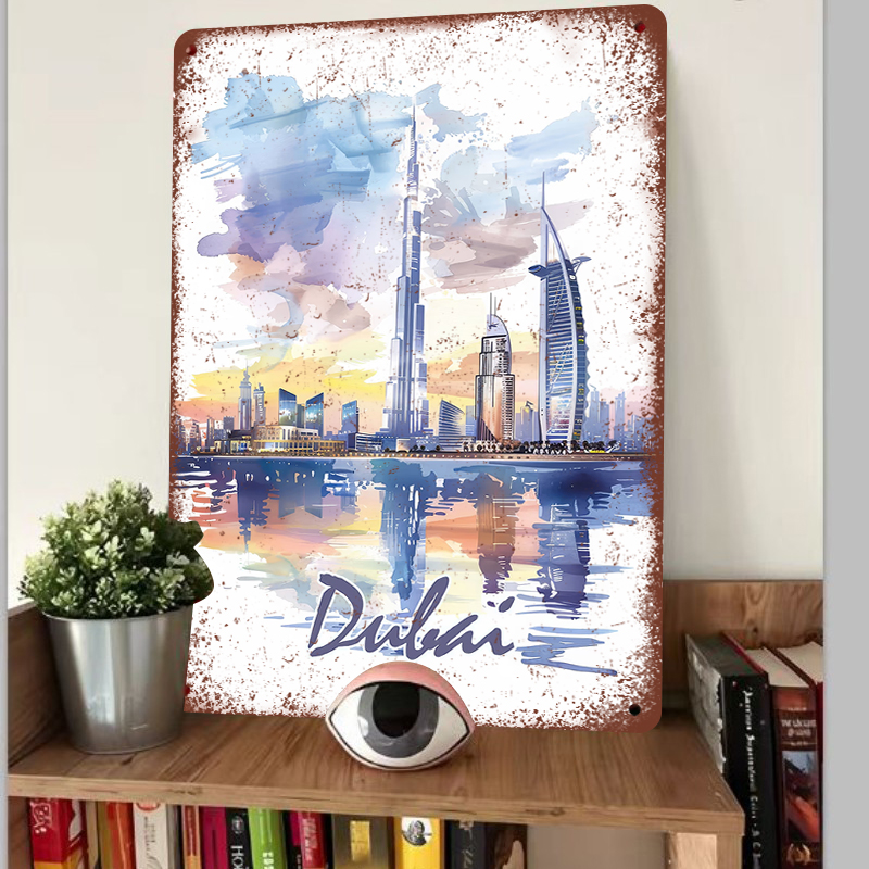 Dubai Skyline Acquerello Metal - Home Office Dubai recensione e prezzo