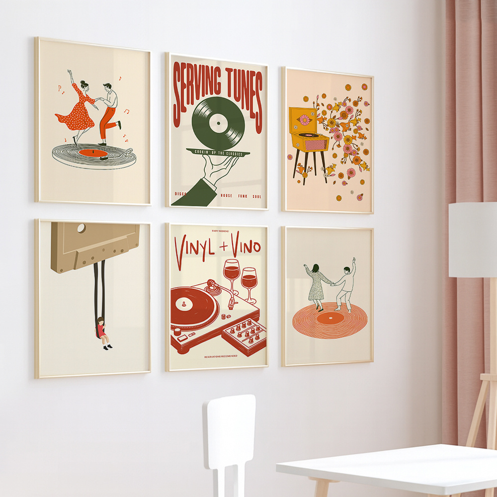 Poster su Tela Vintage con Tem - Home Office Or recensione e prezzo