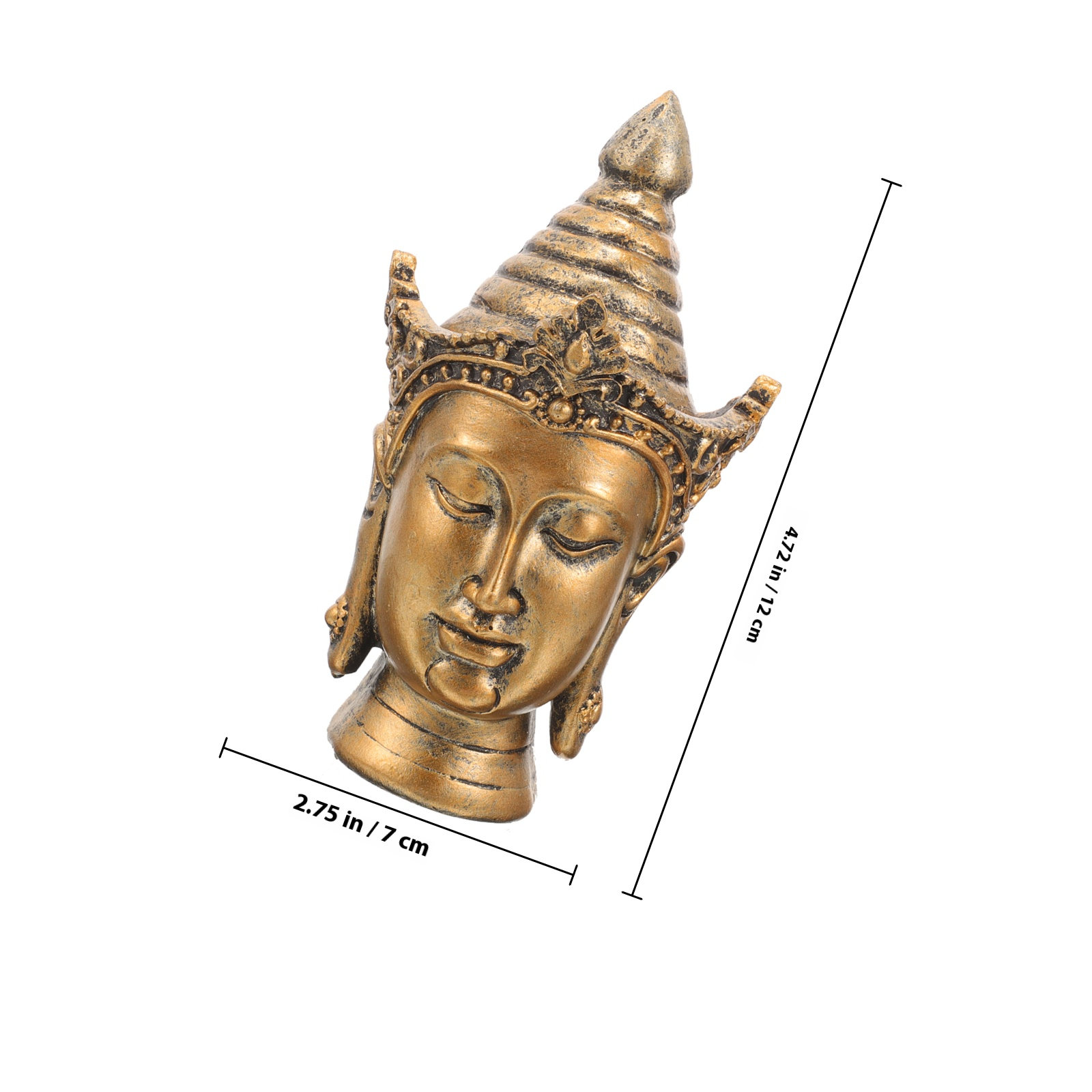 Testa di Buddha, piccola decor - Office Table Home recensione e prezzo