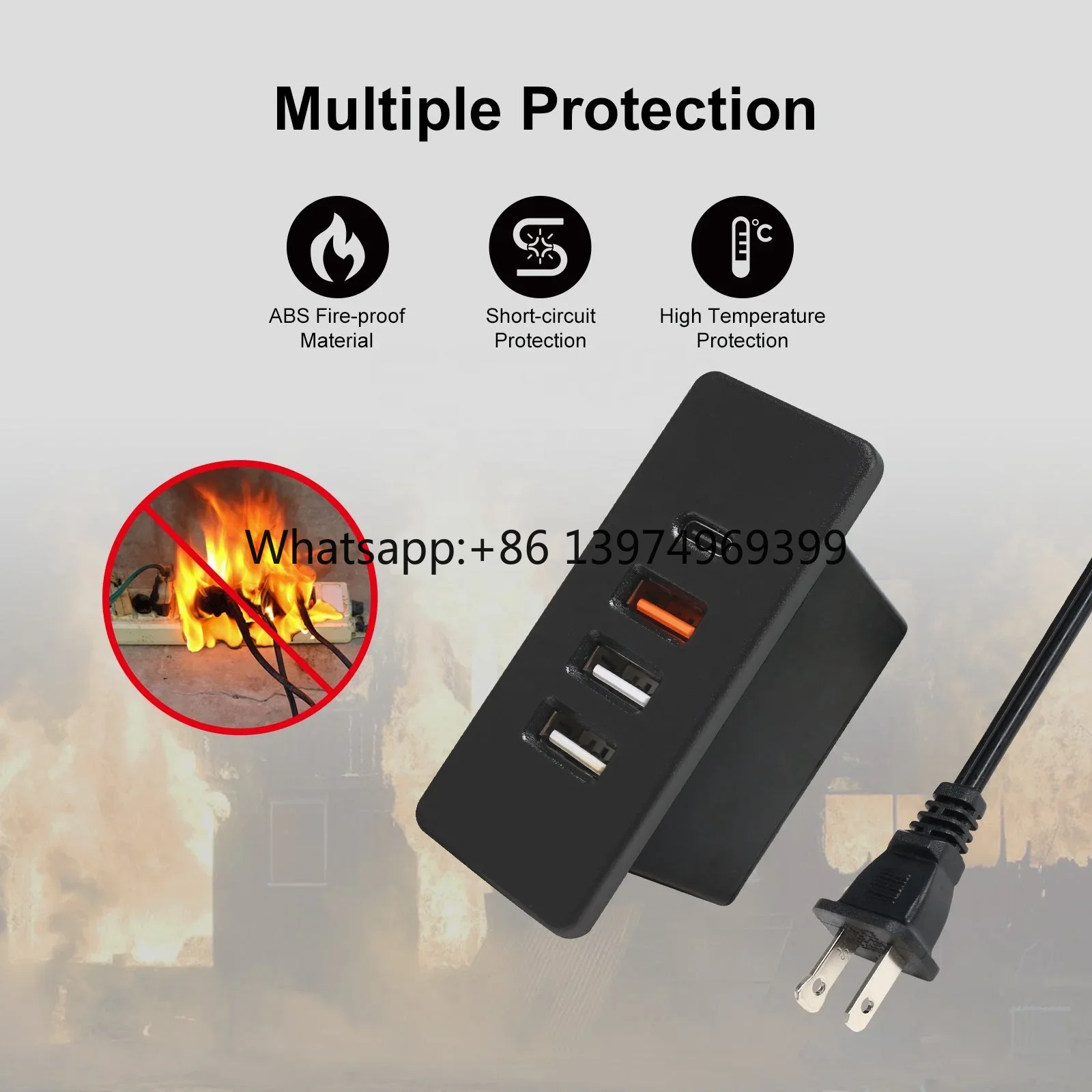 Hub USB-C Alimentato con Presa - Power Strip Desk recensione e prezzo