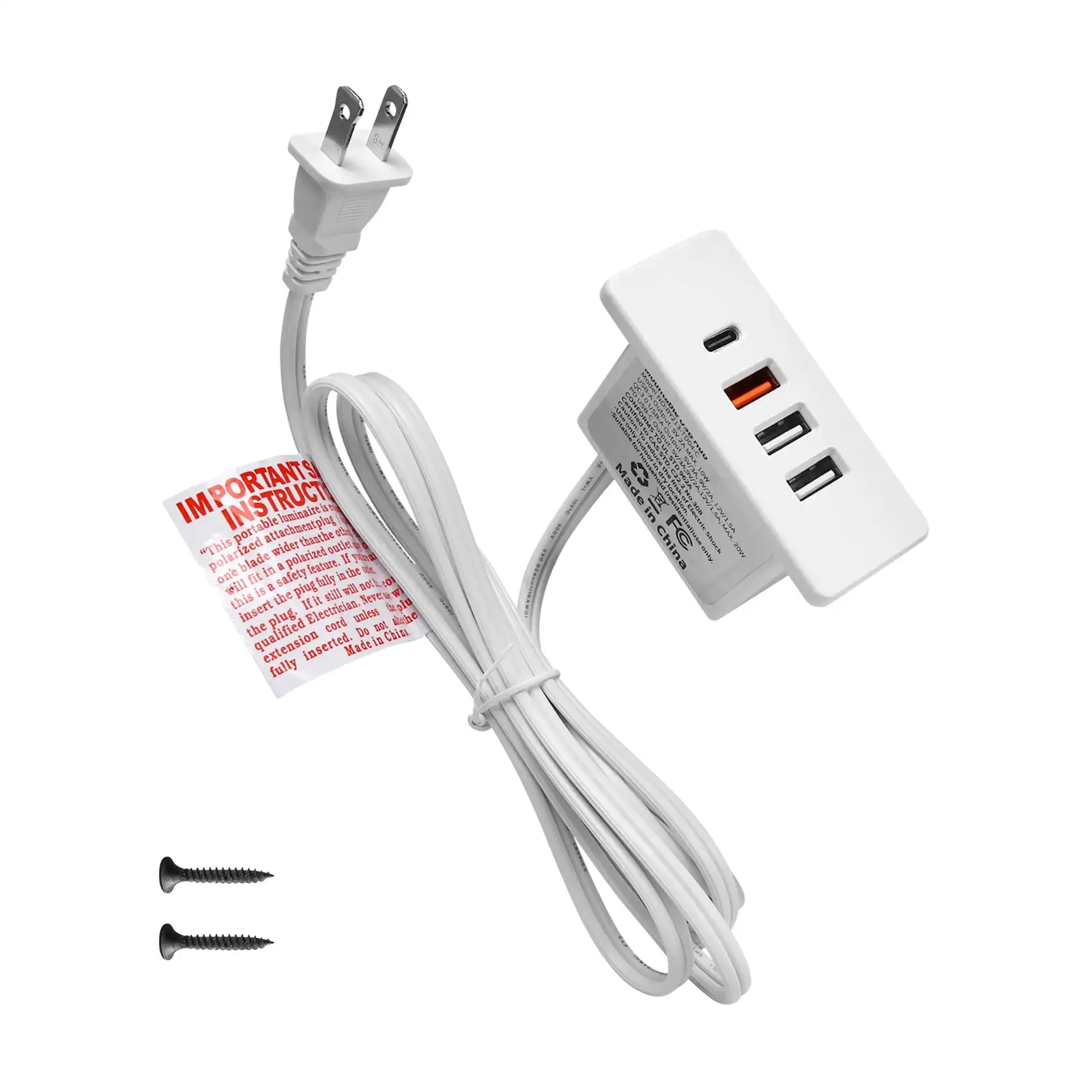 Hub USB-C Alimentato con Presa - Power Strip Desk recensione e prezzo