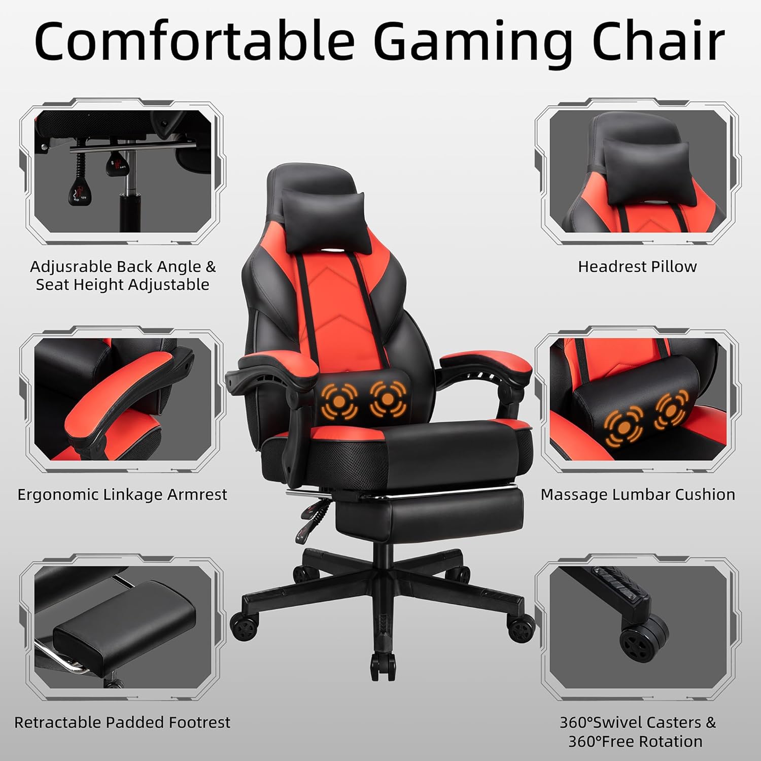Sedia da Gaming con Poggiapied - Home Office Design recensione e prezzo