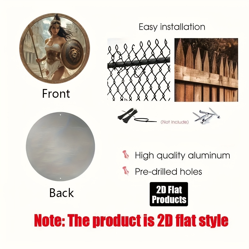 Decorazione da parete rotonda  - Home Office Ideas recensione e prezzo