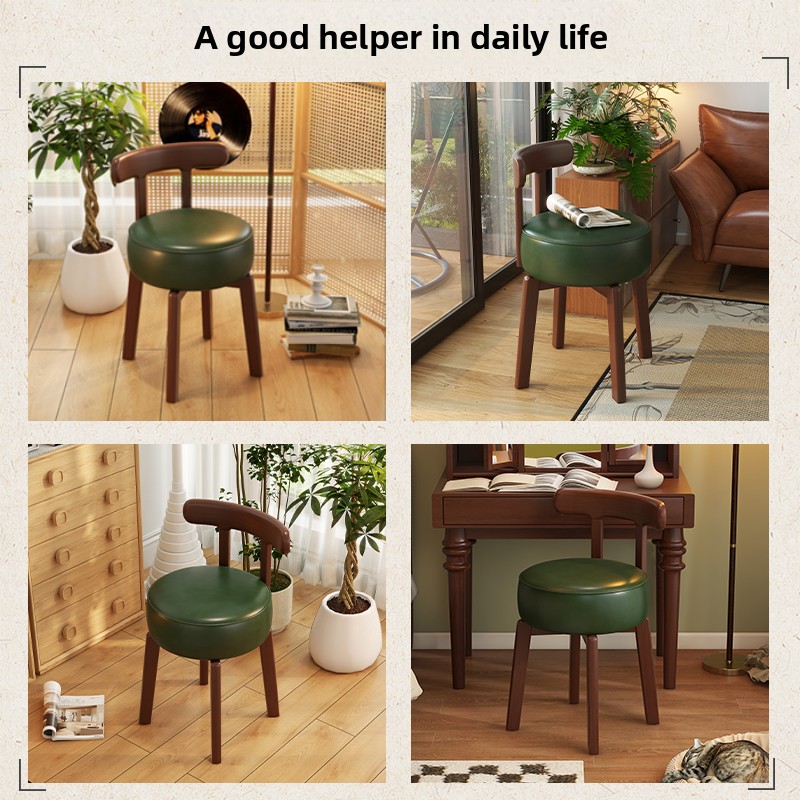 Sedia girevole in legno massel - Home Office Furniture recensione e prezzo