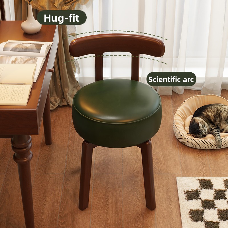 Sedia girevole in legno massel - Home Office Furniture recensione e prezzo