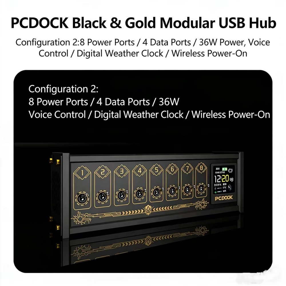 Multipresa da Scrivania PCDOCK - Power Strip Desk recensione e prezzo