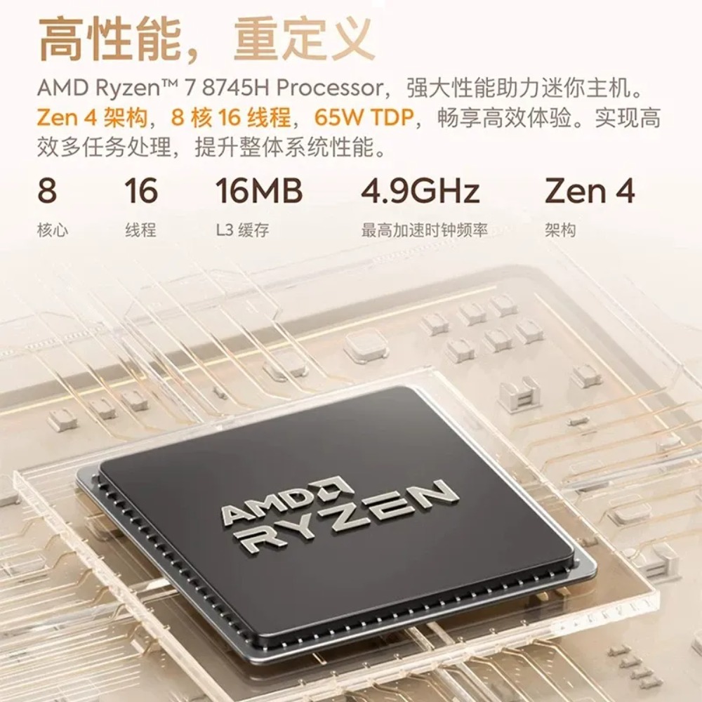 Mingfan UM870 Slim Ryzen R7-87 - Home Office Design recensione e prezzo