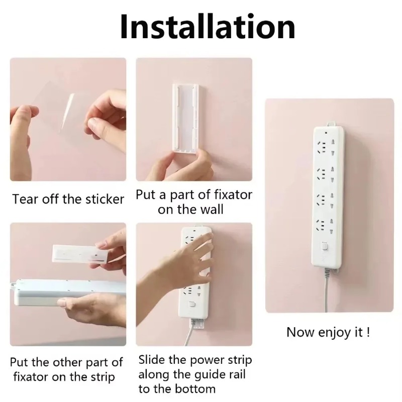 8 pezzi di fissatori per multi - Power Strip Desk recensione e prezzo