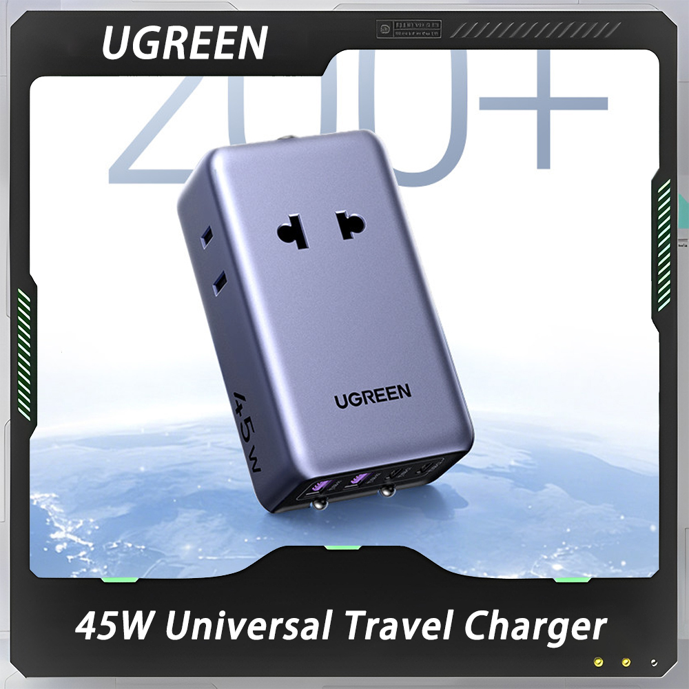 Adattatore UGREEN 45W GaN univ - Home Office Uk recensione e prezzo