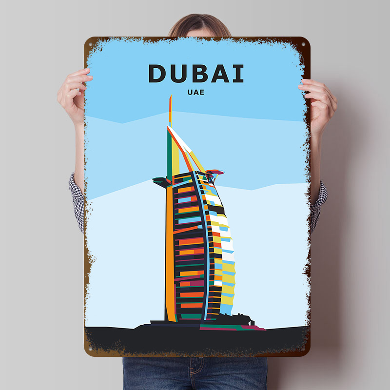Poster in Latta 'Viaggio a Dub - Home Office Dubai recensione e prezzo